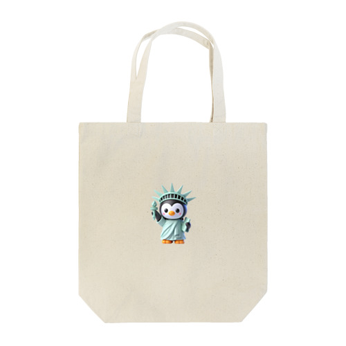 自由のペンギン像 Tote Bag