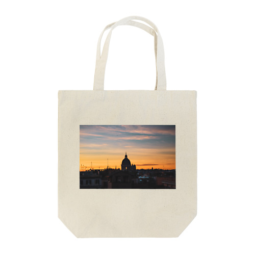 ローマ景色写真 トートバッグ