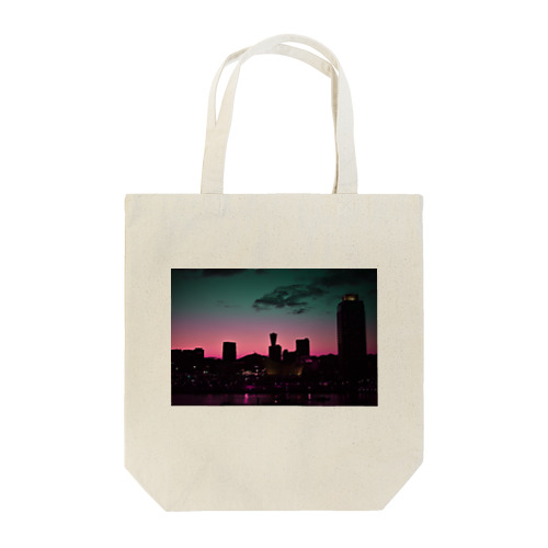 Abnormal sunset Tote Bag