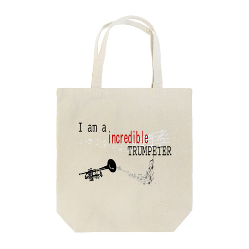 インクレディブル　トランペッター Tote Bag