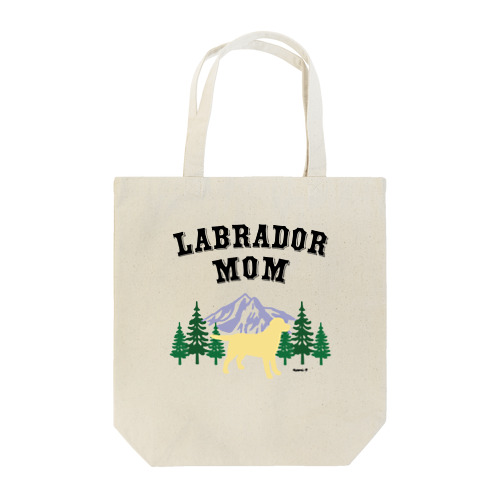 Labrador Mom （イエローラブラドール） Tote Bag