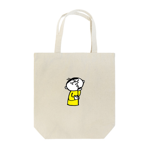 悩む男性 Tote Bag