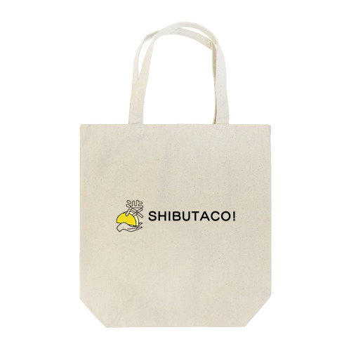 ＼渋谷でタコス！／ SHIBUTACO! 公式ロゴ（横） トートバッグ
