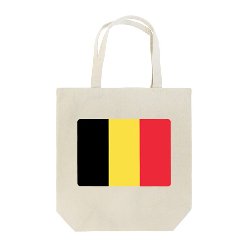 ベルギーの国旗 トートバッグ