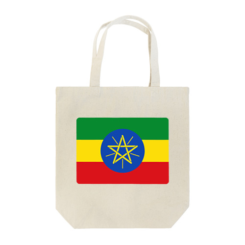 エチオピアの国旗 トートバッグ