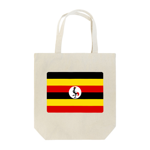 ウガンダの国旗 トートバッグ