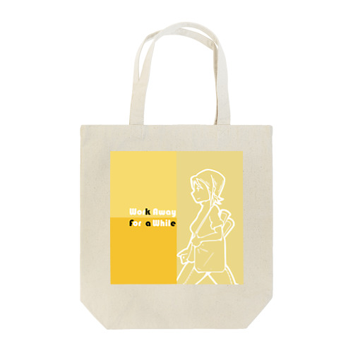 Work Away For a While Tote Bag