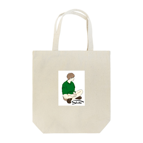 座る鹿くん Tote Bag