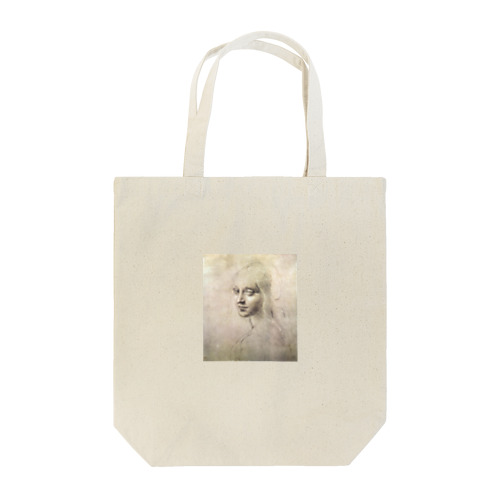 レオナルド・ダ・ヴィンチ 《少女の頭部／〈岩窟の聖母〉の天使のための習作》 Tote Bag