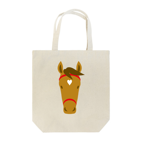 馬（栗毛） Tote Bag