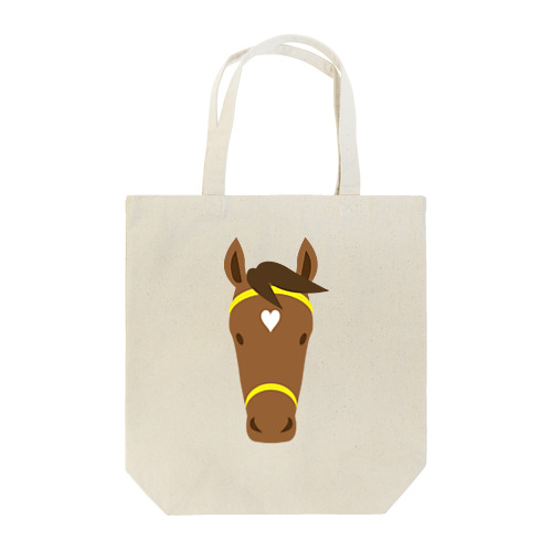 馬（鹿毛） Tote Bag