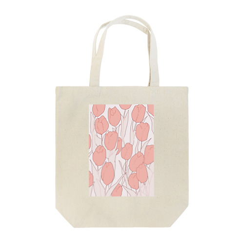 いちめんのチューリップ Tote Bag