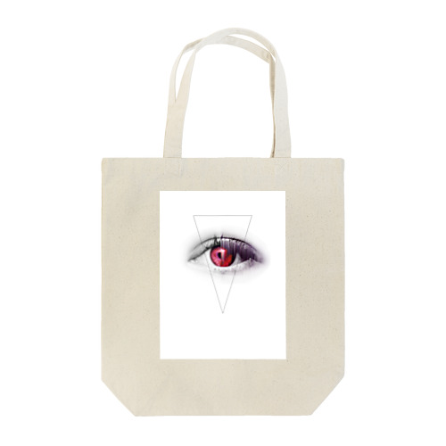 Eye sankaku Tote Bag