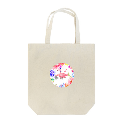 お花heizaフラミンゴ Tote Bag