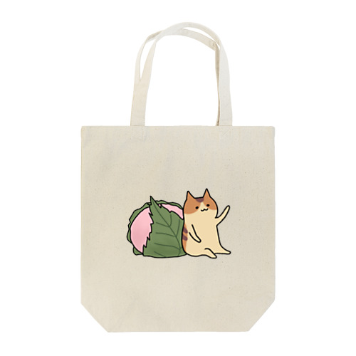 どらやき猫と桜もち Tote Bag
