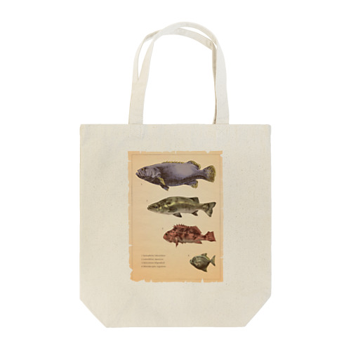 魚類画帳 Tote Bag