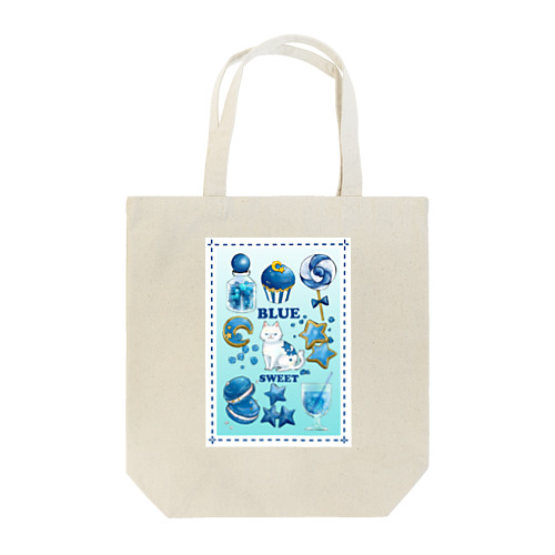 BLUE　SWEETS Tote Bag