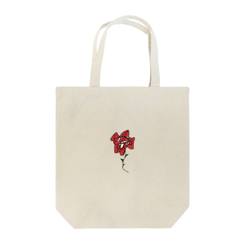 thinking rose Tote Bag