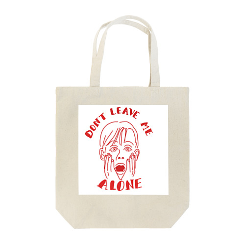 don't leave me alone トートバッグ