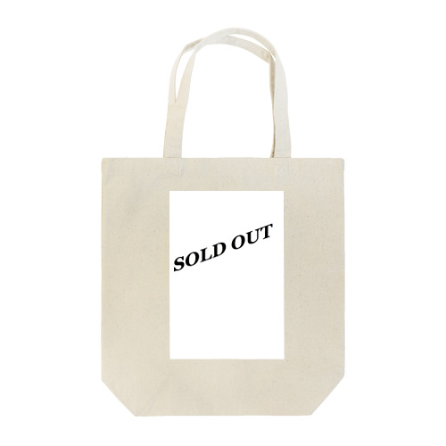 sold out トートバッグ