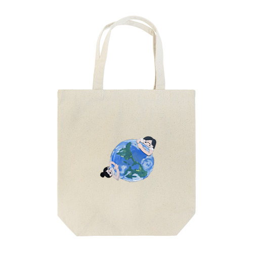 愛は地球を救う Tote Bag