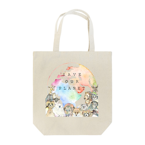 Save our PLANET【文字入り】 Tote Bag