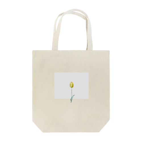 Lemon Tulip × Greige × Logo トートバッグ