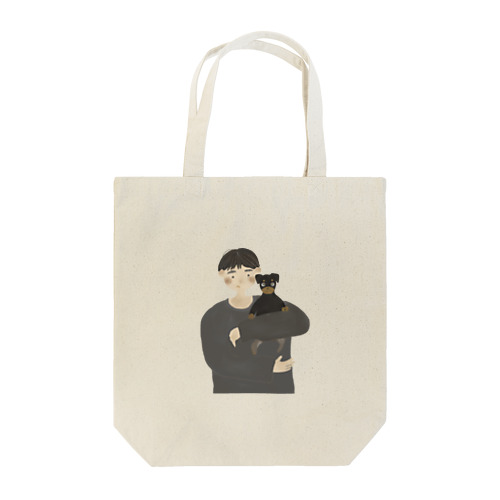 BOY with his family  Tote Bag