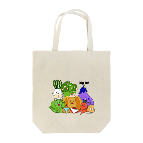 シュールなセクシー野菜1 Tote Bag