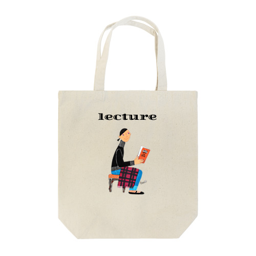 lecture トートバッグ