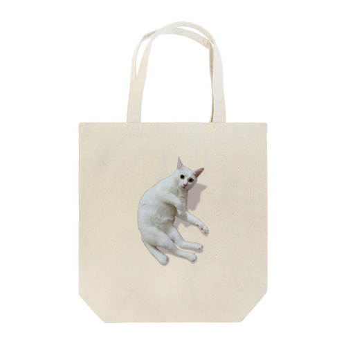 白猫のヴェルちゃん Tote Bag