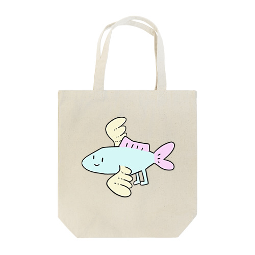 翼を持つ魚 Tote Bag