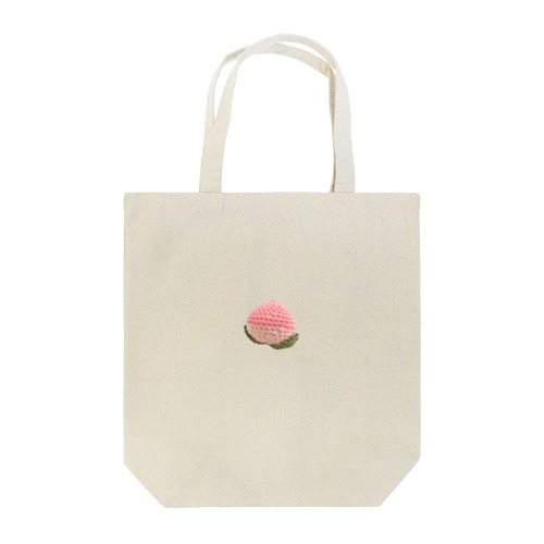 きれいなピンク色の桃さん Tote Bag