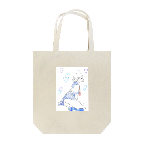 女子高生なら誰でもいいってわけじゃないよね…？どうか私だけって言ってよ。 Tote Bag