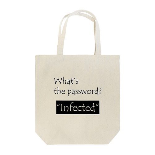 What's the password? (B) Tote Bag