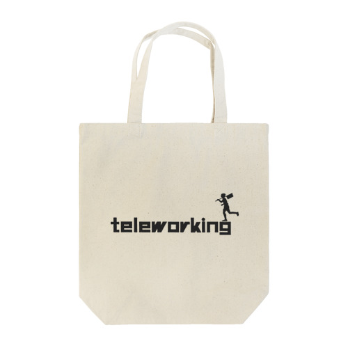 Teleworking Tote Bag