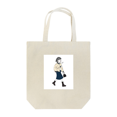 猫背ガール Tote Bag