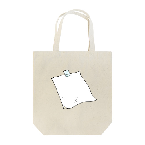 メモ用紙がないときに Tote Bag