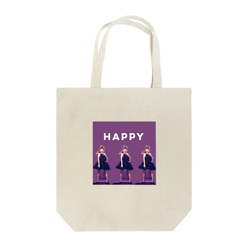 purple_happy Tote Bag