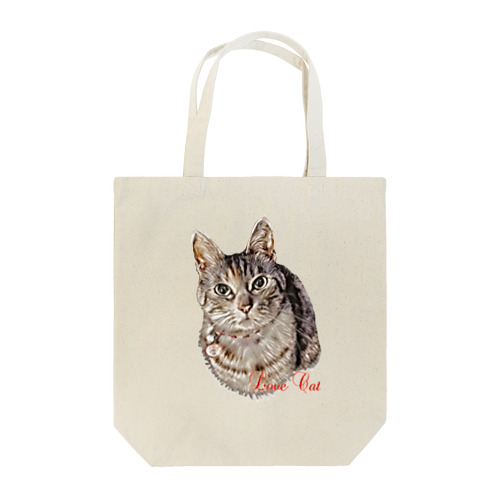 Love Cat Tote Bag