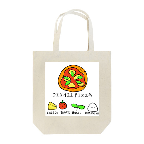 OISHII PIZZA(おいしいピザ) トートバッグ