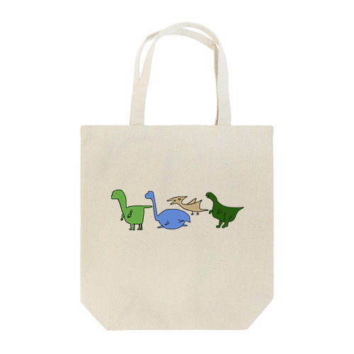 恐竜シリーズ大集合バージョン Tote Bag