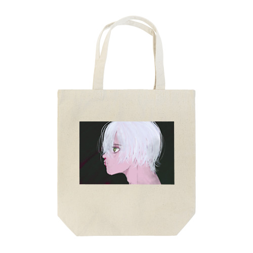 白い髪 Tote Bag