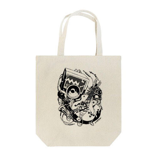 【ROCKOLOID SAULUS】type-GUITER Tote Bag