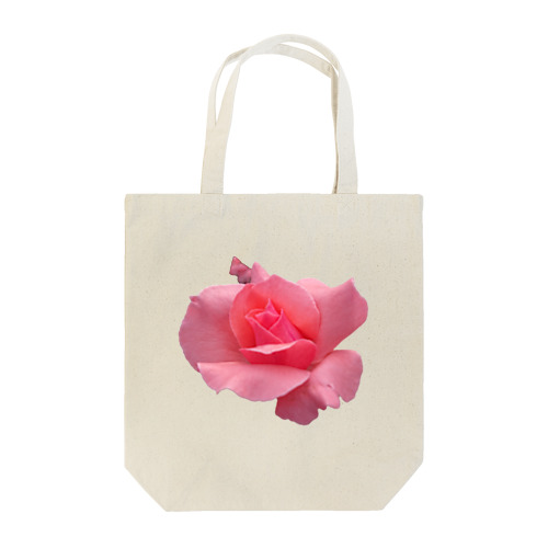 The Rose (Half-blooming) Tote Bag