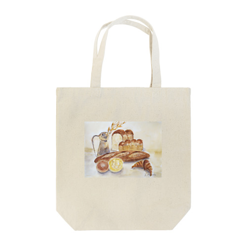 おじいちゃん店長のまちのちいさなパン屋さんのパントートバッグ Tote Bag