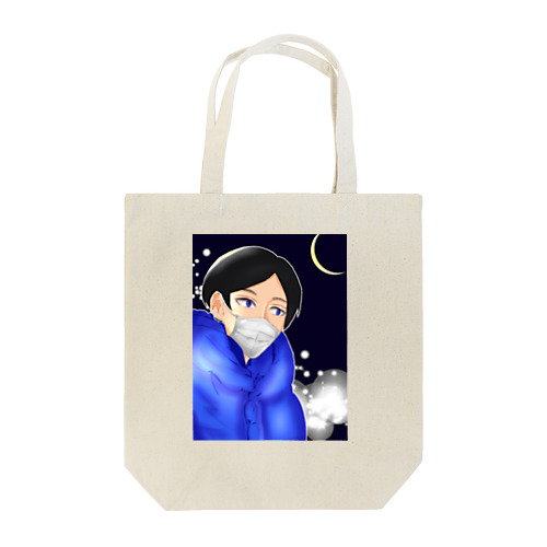 マイキャラ君【月とマスクと】 Tote Bag