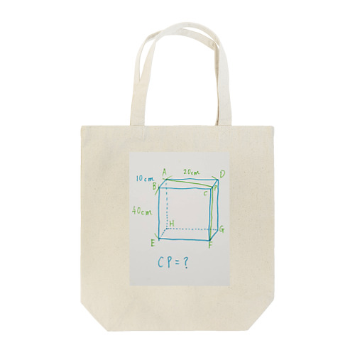 図形　CP＝6.67cm Tote Bag
