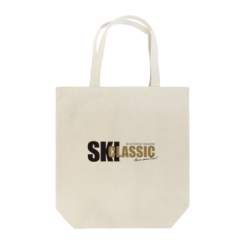 SKI CLASSIC ロゴ トートバッグ