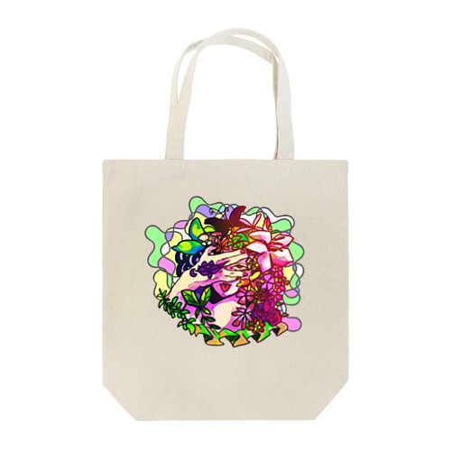 花の髪 Tote Bag